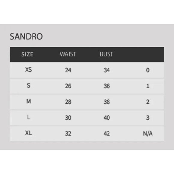 SANDRO Top Size S Sheer Back Abstract Printed Blouse Black Confetti‎ Top Size 1 - Picture 9 of 9